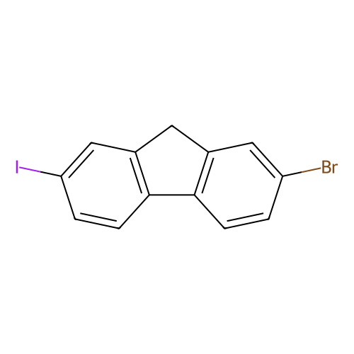 2-Bromo-7-iodofluorene, min 98%, 100 grams