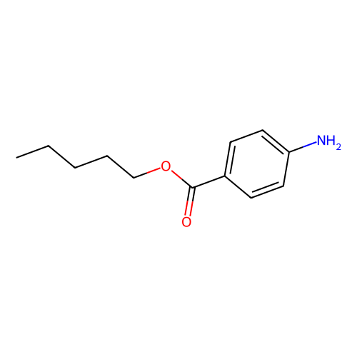 n-Pentyl 4-aminobenzoate, min 98%, 25 grams