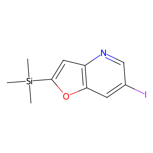6-Iodo-2-(trimethylsilyl)furo[3, 2-b]pyridine, 1 gram