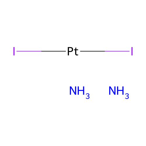 cis-Diamminediiodoplatinum, min 99%, 1 gram