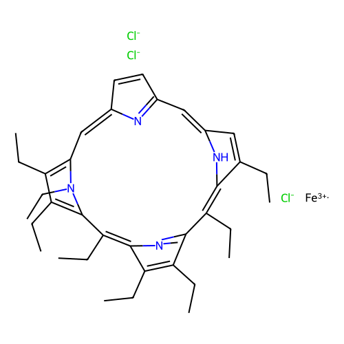 Fe(III) Octaethylporphine chloride, min 95%, 100 mg