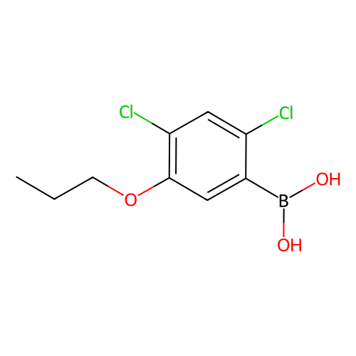 2, 4-Dichloro-5-propoxyphenylboronic acid, min 96%, 1 gram