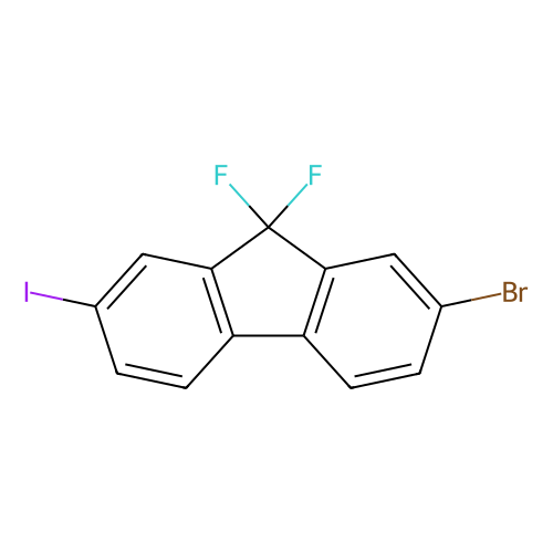 2-bromo-9, 9-difluoro-7-iodo-9H-fluorene, min 97%, 1 gram