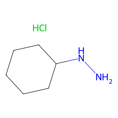 Cyclohexylhydrazine Hydrochloride, min 98% (T), 10 grams