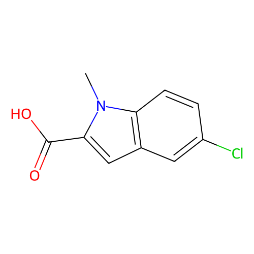 5-Chloro-1-methyl-1H-indole-2-carboxylic acid, min 98%, 1 gram