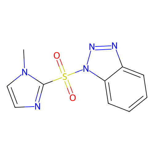 1-[(1-Methyl-1H-imidazol-2-yl)sulfonyl]-1H-benzotriazole, min 97%, 250 mg
