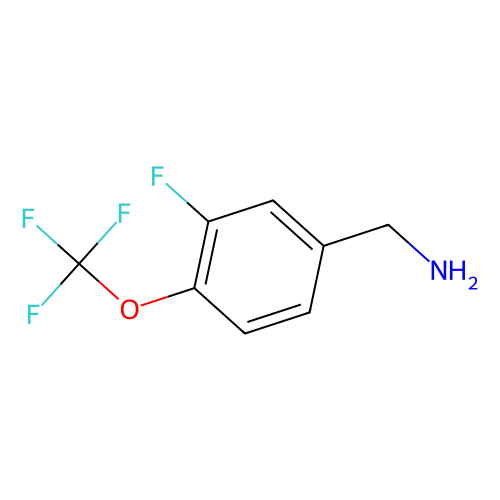 3-Fluoro-4-(trifluoromethoxy)benzylamine, min 97%, 1 gram