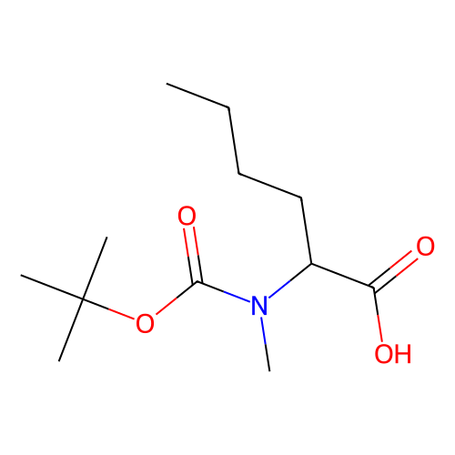 Boc-N-Me-Nle-OH, 100 mg