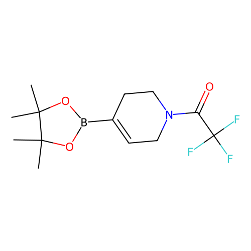 2, 2, 2-Trifluoro-1-(4-(4, 4, 5, 5-tetramethyl-1, 3, 2-dioxaborolan-2-yl)-5, 6-dihydropyridin-1(2H)-yl)ethanone, min 97%, 100 mg