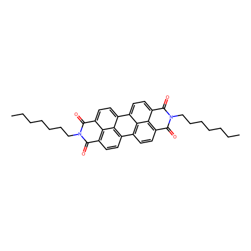 2, 9-Diheptylanthra[2, 1, 9-def:6, 5, 10-d'e'f']diisoquinoline-1, 3, 8, 10(2H, 9H)tetrone, min 97%, 1 gram
