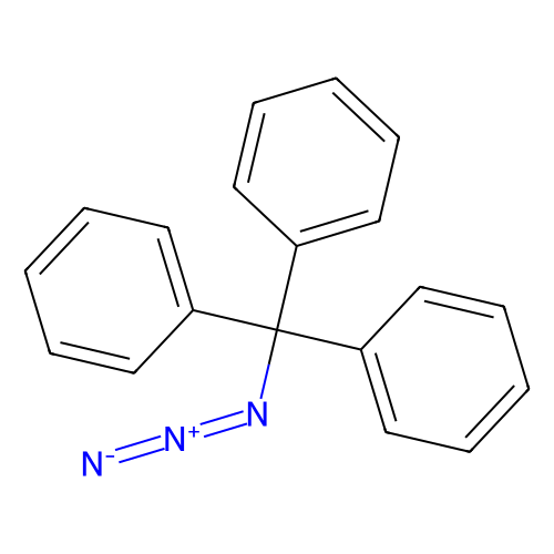 Trityl Azide, min 95%, 1 gram