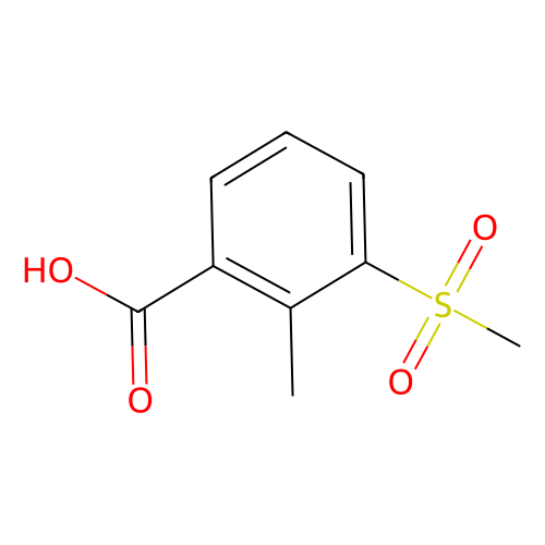 2-Methyl-3-(methylsulfonyl)benzoic acid, min 95%, 1 gram