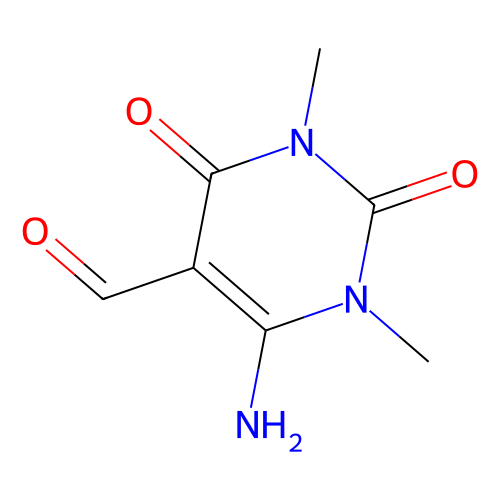 6-Amino-1, 3-Dimethyl-2, 4-Dioxo-1, 2, 3, 4-Tetrahydropyrimidine-5-Carbaldehyde, min 95%, 100 mg