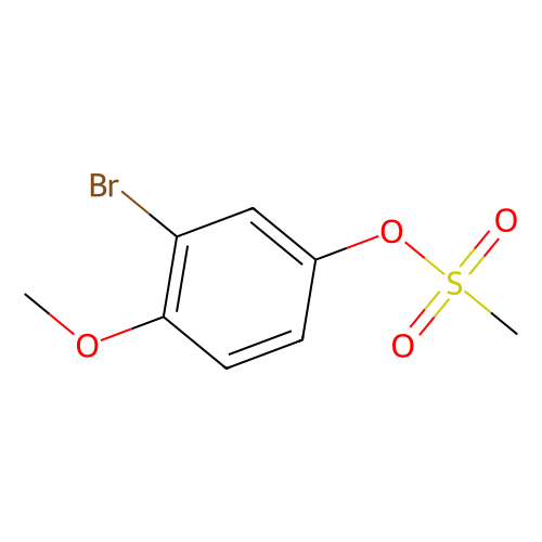 3-Bromo-4-methoxyphenyl mesylate, min 98%, 1 gram