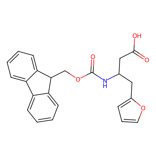 Fmoc-(2-furyl)-D-beta-homoalanine, min 95%, 100 mg