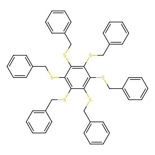 Hexakis(benzylthio)benzene, min 98%, 1 gram