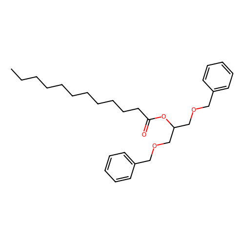 1, 3-Di-O-benzyl-2-O-lauroylglycerol, min 85% (GC), 1 gram