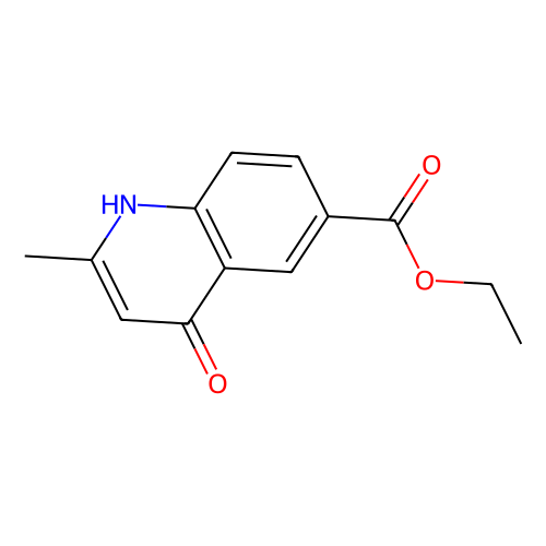 4-Hydroxy-2-methylquinoline-6-carboxylic acid ethyl ester, min 97%, 1 gram