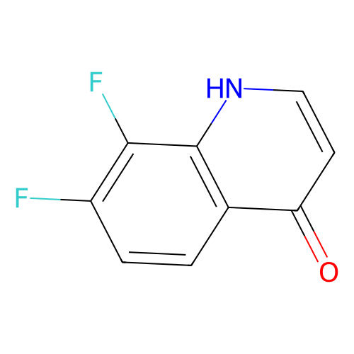 7, 8-Difluoro-4-hydroxyquinoline, min 98%, 1 gram