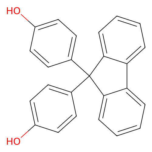 4, 4'-(9-Fluorenylidene)diphenol, min 98%, 100 grams