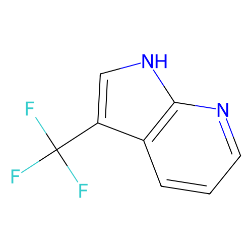 3-(trifluoromethyl)-1H-pyrrolo[2, 3-b]pyridine, min 97%, 1 gram