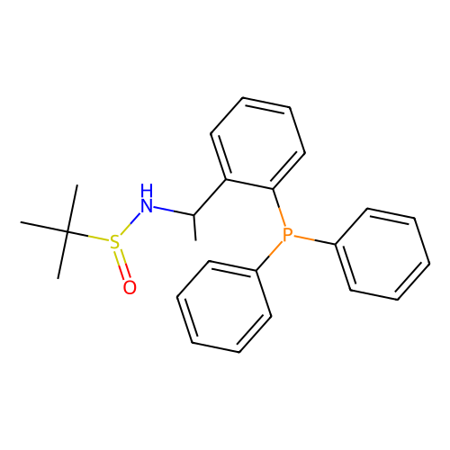 [S(R)]-N-[(1S)-1-[2-(Diphenylphosphino)phenyl]ethyl]-2-methyl-2-propanesulfinamide, min 95%, 100 mg