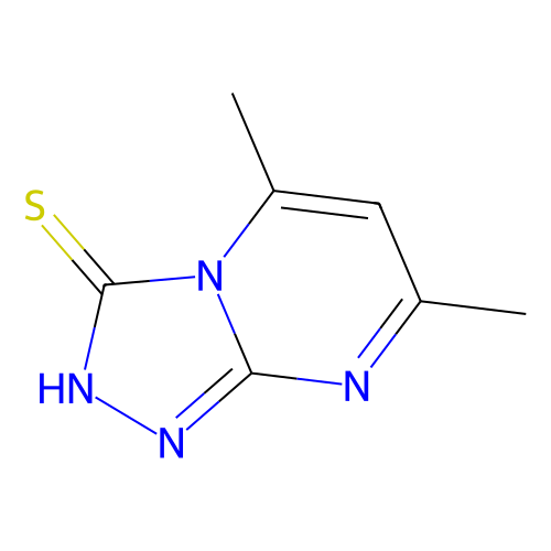 5, 7-Dimethyl-[1, 2, 4]triazolo[4, 3-a]pyrimidine-3-thiol, 1 gram