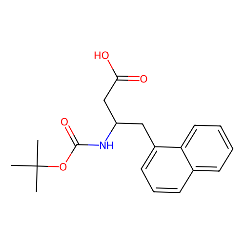 (R)-3-(Boc-amino)-4-(1-naphthyl)butyric acid, min 95%, 1 gram