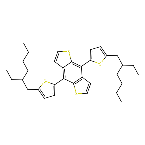 4, 8-Di(2-(2-ethylhexyl)thiophene-5-yl)-benzo[1, 2-b :4, 5-b' ]dithiophene, min 98% (HPLC), 1 gram