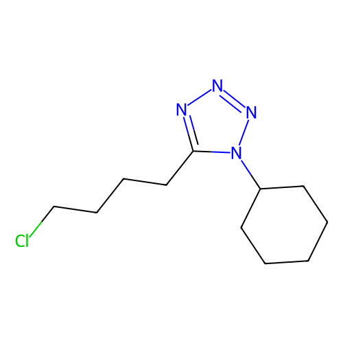 1-Cyclohexyl-5-(4-chlorobutyl)-1H-tetrazole, min 98% (HPLC), 100 grams