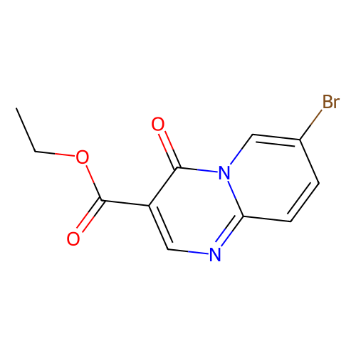 Ethyl 7-bromo-4-oxo-pyrido[1, 2-a]pyrimidine-3-carboxylate, min 98%, 5 grams