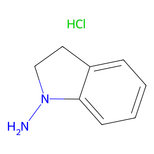 Indolin-1-amine hydrochloride, 1 gram
