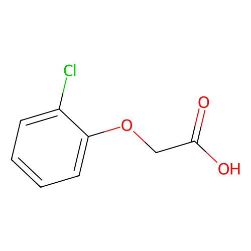 2-Chlorophenoxyacetic acid, min 98%, 100 grams