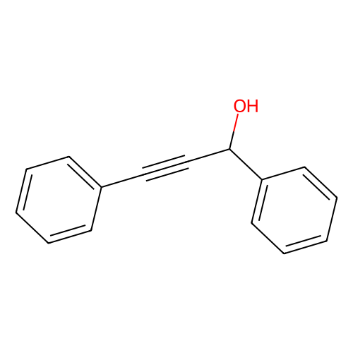 1, 3-Diphenyl-2-propyn-1-ol, min 90%, 1 gram