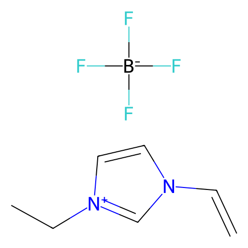 1-vinyl-3-ethyliMidazoliuM tetrafluoroborate, min 98.5%, 100 grams