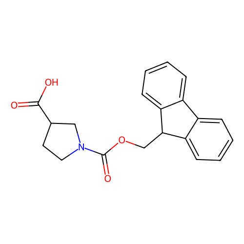 Fmoc-1-pyrrolidine-3-carboxylic acid, min 95%, 1 gram