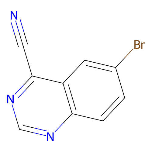 6-Bromoquinazoline-4-carbonitrile, min 97%, 250 mg