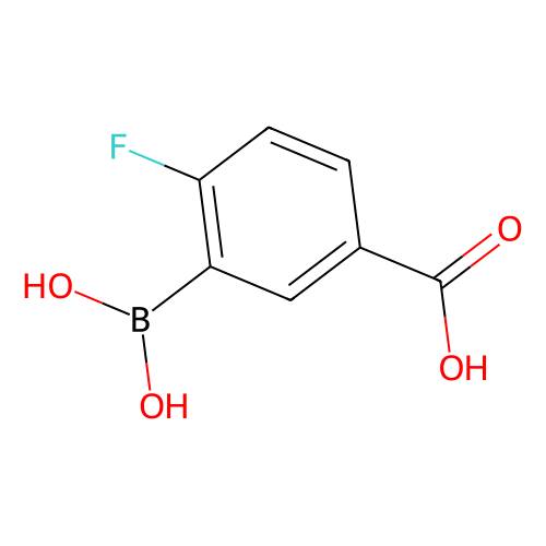 2-Fluoro-5-carboxybenzeneboronic acid(contains Anhydride), min 96%, 10 grams