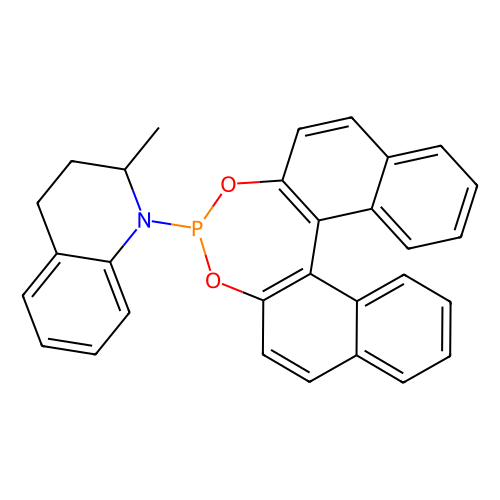 (2R)-1-(11bS)-(Dinaphtho[2, 1-d:1'', 2''-f][1, 3, 2]dioxaphosphepin-4-yl)-2-methyl-1, 2, 3, 4-tetrahydroquinoline, min 98%, 1 gram