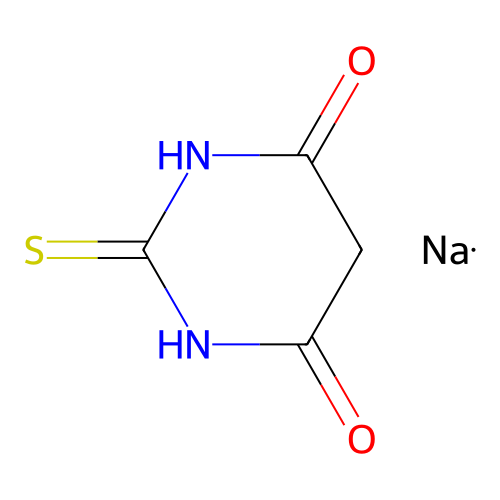 Sodium 2-Thiobarbiturate, min 98% (T), 100 grams
