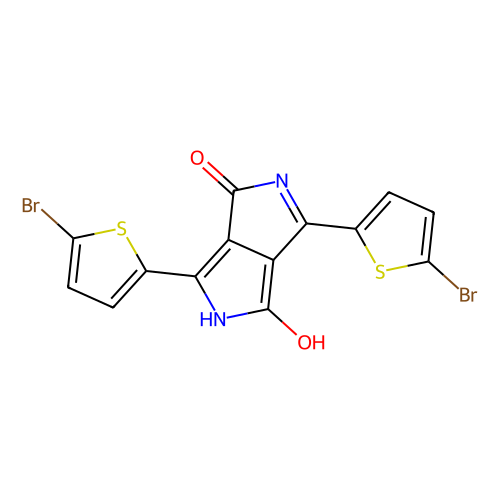 3, 6-Bis(5-bromothiophen-2-yl)pyrrolo[3, 4-c]pyrrole-1, 4(2H, 5H)-dione, 1 gram