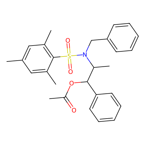Acetic Acid (1S, 2R)-2-[N-Benzyl-N-(mesitylenesulfonyl)amino]-1-phenylpropyl Ester [Reagent for double aldol reaction], min 98%, 1 gram