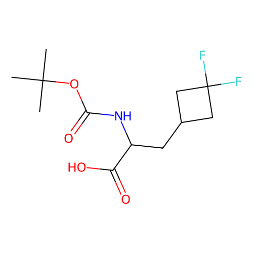 2?{[(tert?butoxy)carbonyl]amino}?3?(3, 3?difluorocyclobutyl)propanoic acid, min 97%, 100 mg