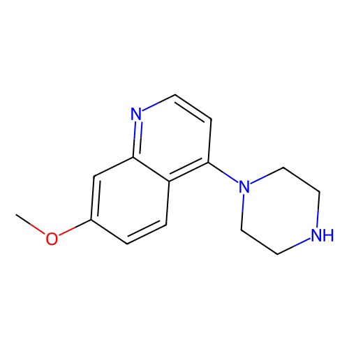 7-Methoxy-4-(piperazin-1-yl)quinoline, min 97%, 1 gram