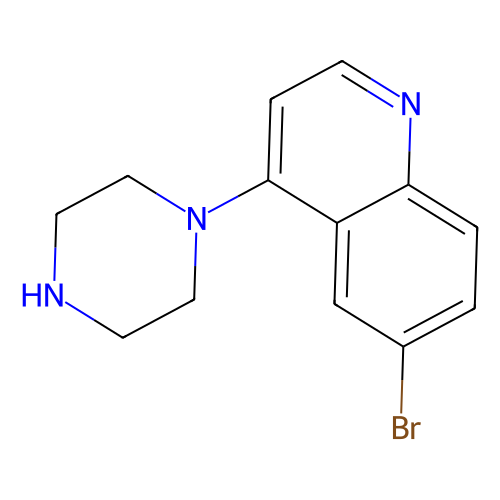 6-Bromo-4-(piperazin-1-yl)quinoline, 1 gram