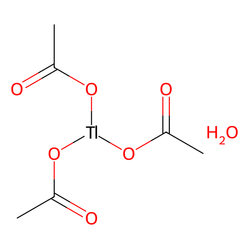 Thallium(III) acetate hydrate, min 95%, 10 grams