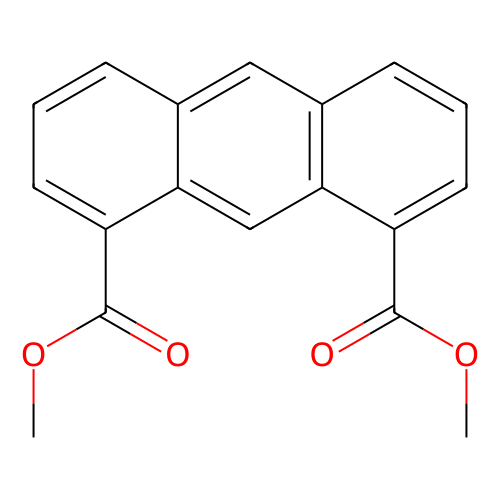 Dimethyl 1, 8-Anthracenedicarboxylate, min 95% (GC), 1 gram