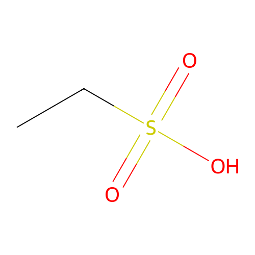 Ethanesulfonic acid, min 90%, 100 grams