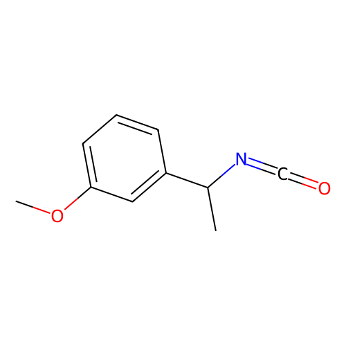 (S)-(-)-1-(3-Methoxyphenyl)ethyl isocyanate, min 95%, 1 gram