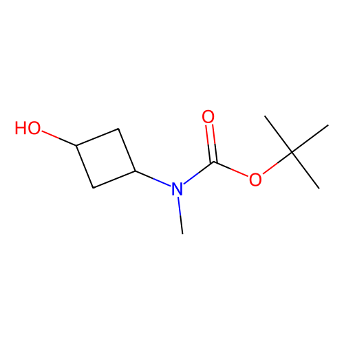 tert-butyl n-(trans-3-hydroxycyclobutyl)-n-methylcarbamate, min 97%, 1 gram